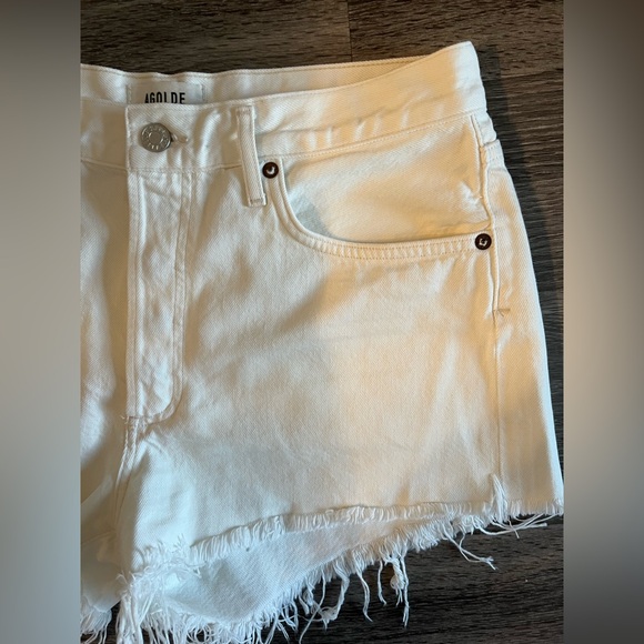 AGOLDE Parker Vintage Cut Off Short - Tissue - Picture 3 of 3